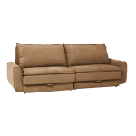 Разтегателен диван - тройка BALAMBA - охра Н37