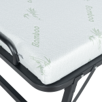 Сгъваемо походно легло Carmen - черно