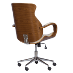 Президентски офис стол Carmen 6402 - орех-крем