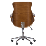 Президентски офис стол Carmen 6402 - орех-крем