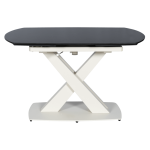 Разтегателна трапезна маса MATEO - черна