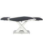 Разтегателна трапезна маса MATEO - черна