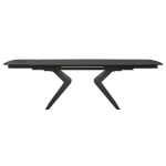 Разтегателна трапезна маса MARIPA - черна