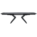 Разтегателна трапезна маса MARIPA - черна