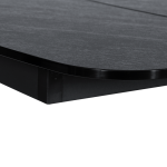 Разтегателна трапезна маса MARIPA - черна