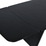 Разтегателна трапезна маса MARIPA - черна