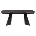 Разтегателна трапезна маса CARORA - черна