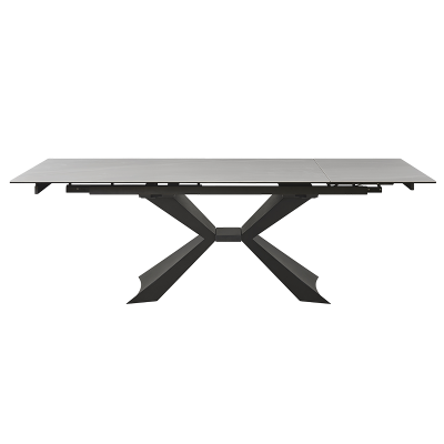 Разтегателна трапезна маса TOME - бяла