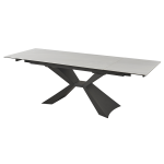 Разтегателна трапезна маса TOME - бяла