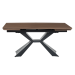 Разтегателна трапезна маса TIGRE - орех