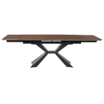 Разтегателна трапезна маса TIGRE - орех