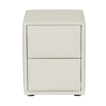 Нощно шкафче за спалня SIESTA - крем 01