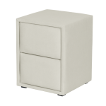 Нощно шкафче за спалня SIESTA - крем 01