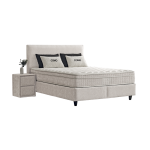 Тапицирана спалня с матрак COMO 180 x 200 - крем AN