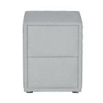 Нощно шкафче за спалня DIANA - светлосив 326