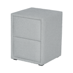 Нощно шкафче за спалня DIANA - светлосив 326