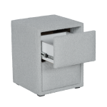 Нощно шкафче за спалня DIANA - светлосив 326