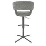 Бар стол PAIDE 8 - сив 44