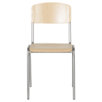 Посетителски стол TASK - бук