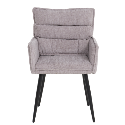 Трапезен стол с подлакътници IKSAN - бежов R91