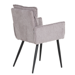 Трапезен стол с подлакътници IKSAN - бежов R91