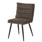 Трапезен стол IKSAN - тъмнокафяв R45