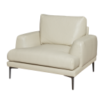 Кожен фотьойл GRASTEN LUX - бежов