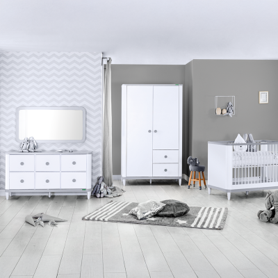 Скрин за дрехи с шест чекмеджета ADEN