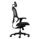 Ергономичен стол ERGOHUMAN IOO BUDGET 2 - черна рамка - черен