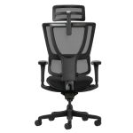 Ергономичен стол ERGOHUMAN IOO BUDGET 2 - черна рамка - черен