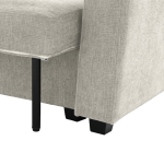 Разтегателен диван - тройка LOMELA - шампанско L08