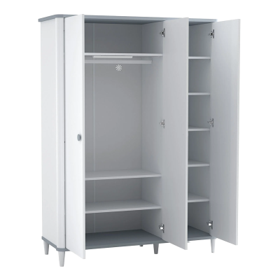 Трикрилен детски гардероб ADEN