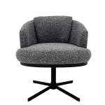 Трапезен стол RAPINA - черен 460