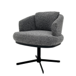 Трапезен стол RAPINA - черен 460