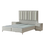 Тапицирана спалня с матрак MINI MOONLIGHT 160 х 200 - крем 01