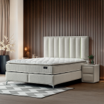 Тапицирана спалня с матрак MINI MOONLIGHT 160 х 200 - крем 01