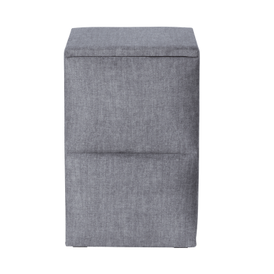 Нощно шкафче за спалня PUZZLE ляво - сив 16