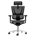 Ергономичен стол ERGOHUMAN IOO ULTRA - черна рамка - черен