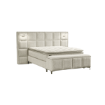 Тапицирана спалня с матрак I SLEEP 180 х 200 - шампанско 318