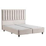 Тапицирана спалня с матрак PERRY LUX 180 x 200 - крем 01