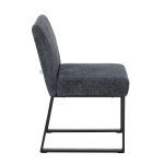 Трапезен стол HANAM - тъмносив R 16