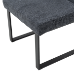 Трапезен стол HANAM - тъмносив R 16