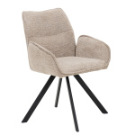 Трапезен стол ULSAN - бежов L64