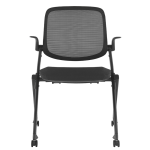 Посетителски стол AGNO - черен