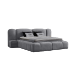 Тапицирана спалня с матрак BUMBY 180 x 200 - бял 01