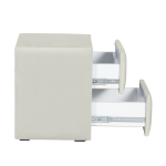 Нощно шкафче за спалня MONZA - крем B 01