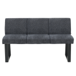 Кухненска пейка HANAM - тъмносива R 16