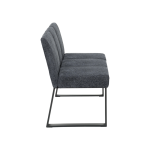 Кухненска пейка HANAM - тъмносива R 16