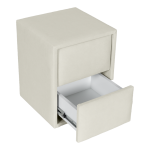 Нощно шкафче за спалня PERRY LUX - крем 01