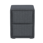 Нощно шкафче за спалня COTTON - графит 501